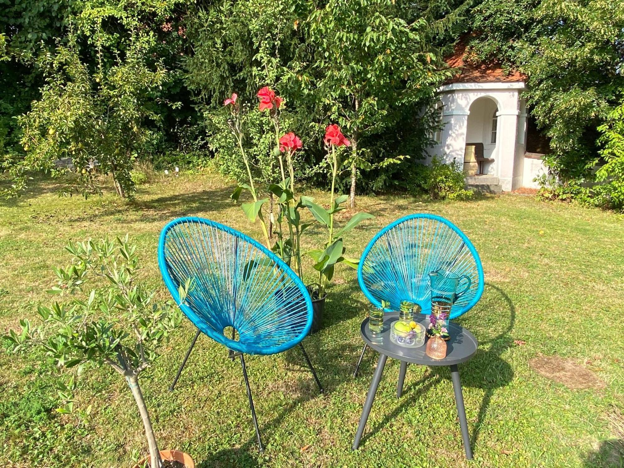 Ferienwohnung In Historischer Villa Mit Gartennutzung فورت إم فالد المظهر الخارجي الصورة